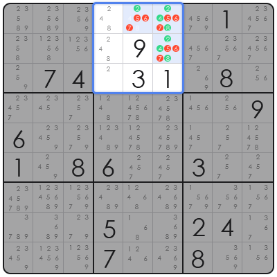 wooden sudoku game board